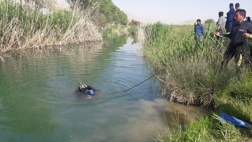 کشف جسد مرد 37 ساله در رودخانه دشتروم بویراحمد +عکس