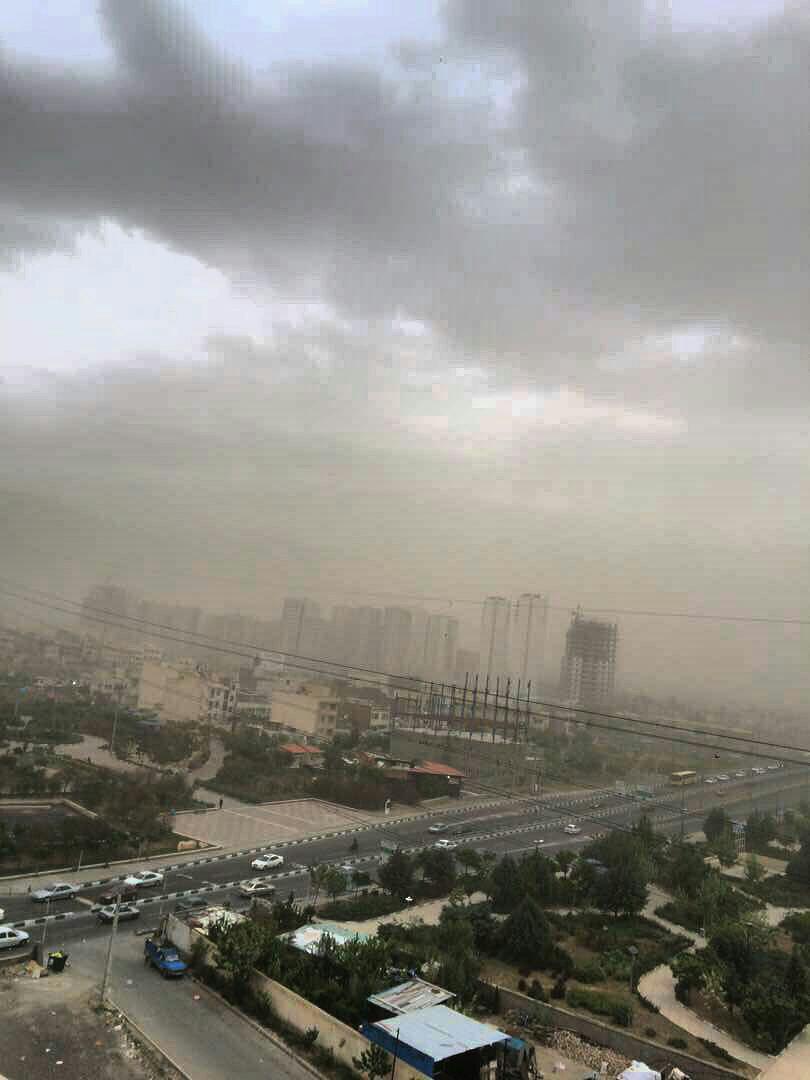 طوفان در تهران/تصاویر