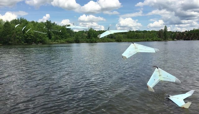 پهپاد خورشیدی با قابلیت فرود و پرواز از سطح آب+تصاویر