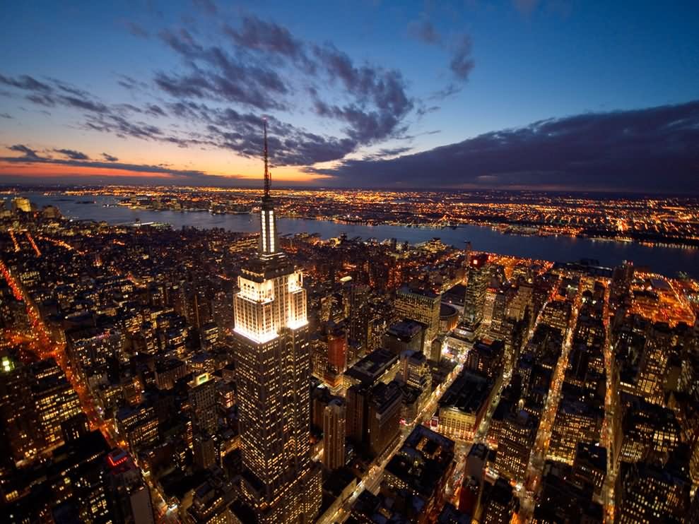 تصاویر هوایی از شهر نیویورک