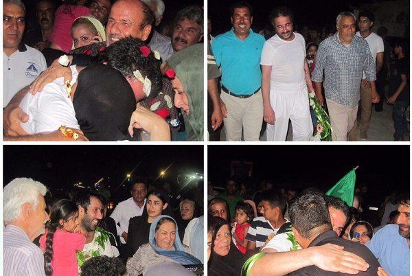 ۳ صیاد آزادشده از بند عربستان وارد بوشهر شدند / عکس