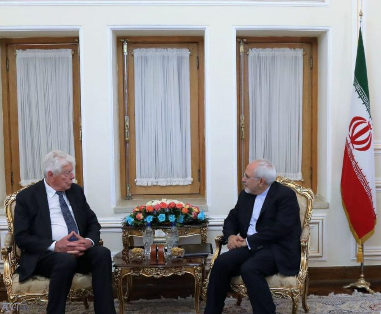 دیدار نخست‌وزیر سابق هلند با ظریف/عکس