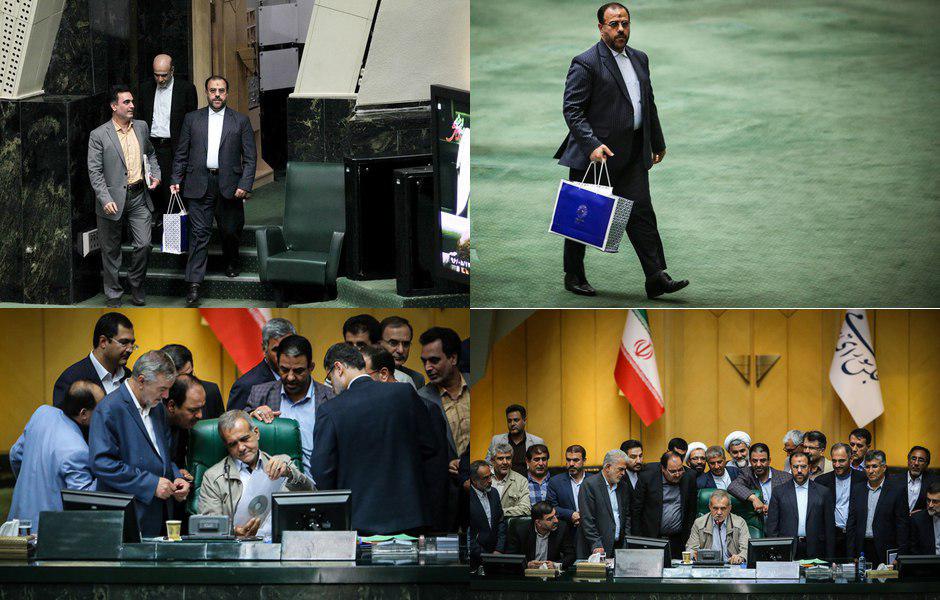 روحانی فهرست وزرای پیشنهادی کابینه دوازدهم را اعلام کرد+اسامی و عکس