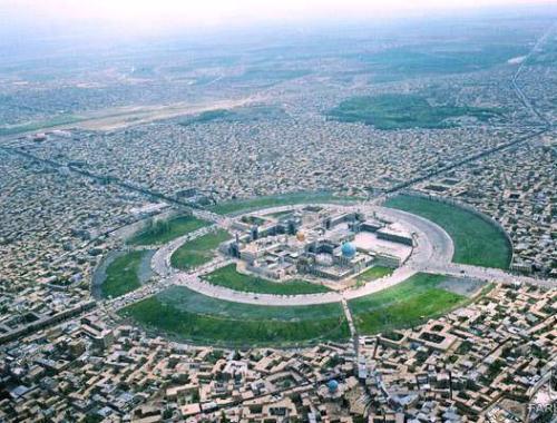 عکس هوایی از حرم نورانی امام رضا(ع) حدود ۴۰ سال پیش