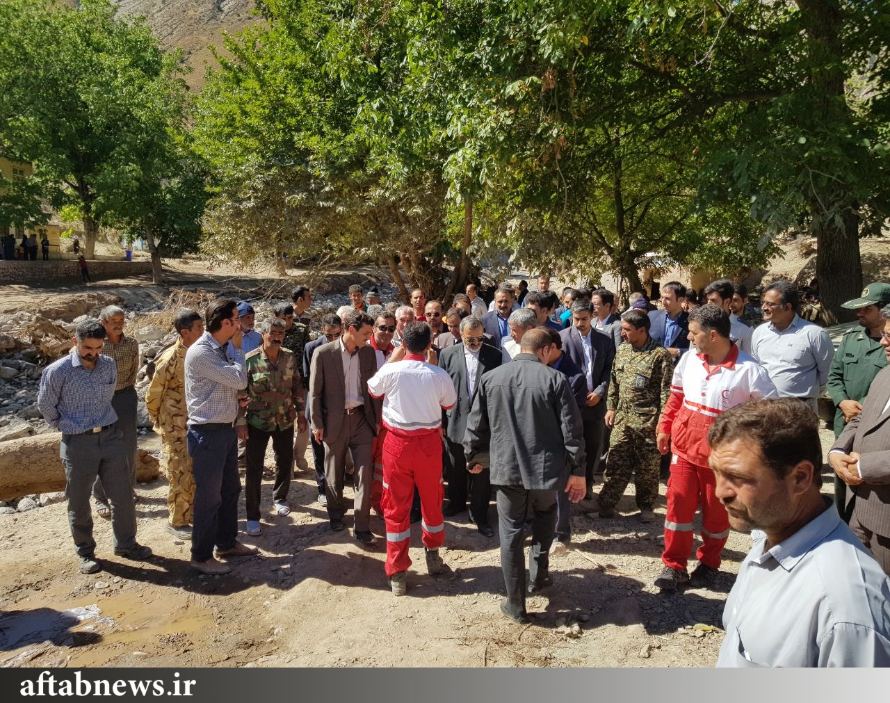 گزارش تصویری از بازدید نوبخت از مناطق سیل زده استان خراسان رضوی