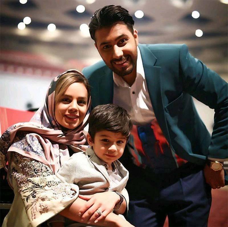 احسان خواجه امیری و همسرش در یک کنسرت/عکس
