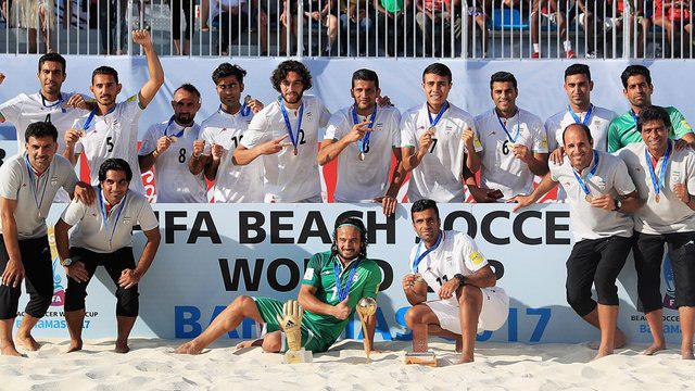 صعود تاریخی فوتبال ساحلی ایران به رده دوم جهان