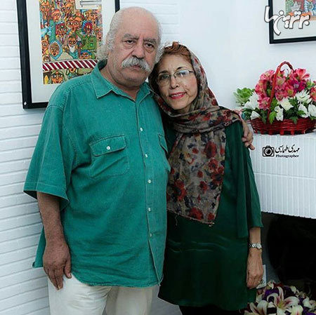 پدر و مادر شقایق و گلشیفته فراهانی/عکس