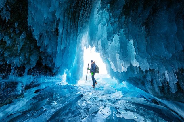 عکس/ غار یخی سیبری در عکس روز نشنال جئوگرافیک