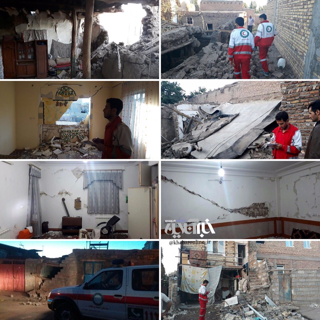 زلزله 4.9 ریشتری در آذربایجان شرقی