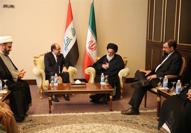 دیدار هاشمی‌شاهرودی با معاون رییس‌جمهور عراق+عکس
