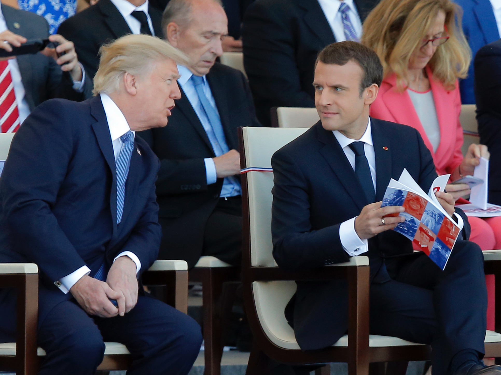 رئیس‌جمهور فرانسه: با آمریکا درباره ایران اختلاف داریم/ به تهران سفر خواهم کرد