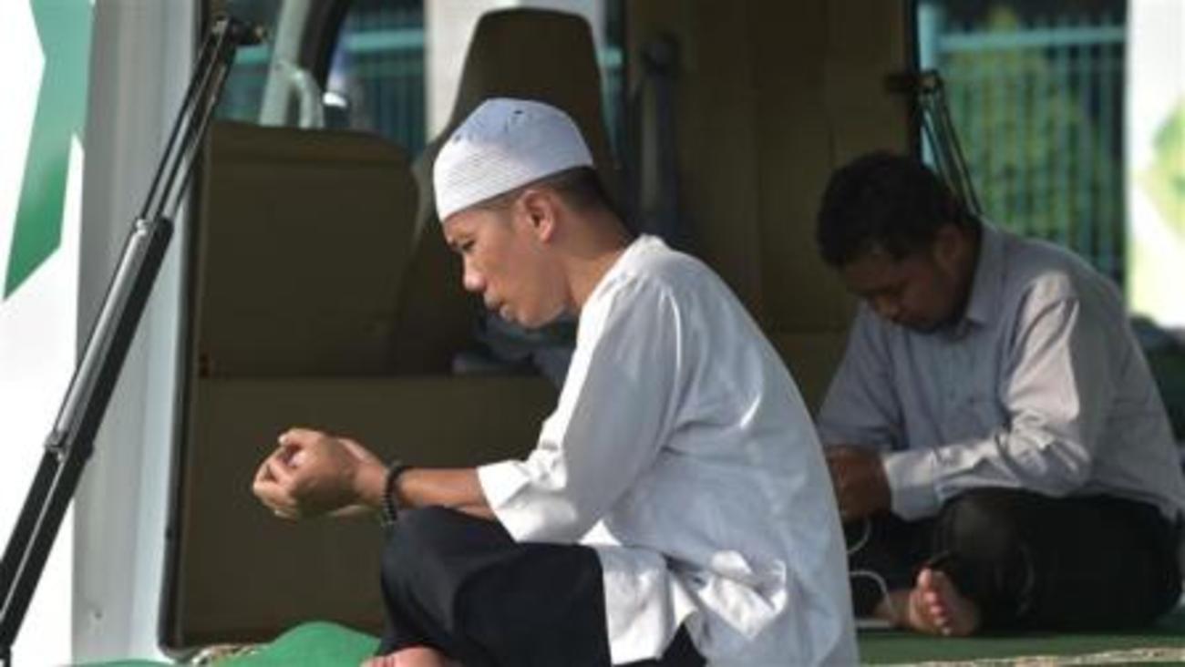 مساجد سیار در اندونزی! +تصاویر
