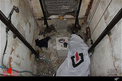 سقوط مرگبار زن ۶۰ ساله به چاهک آسانسور +عکس
