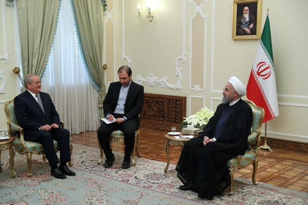 روحانی: آماده تامین انرژی ازبکستان هستیم/ مانعی در مسیر توسعه روابط نیست