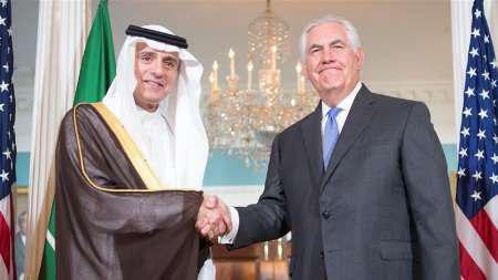 آمریکا به دنبال اتحاد عربستان و عراق علیه ایران/جزئیات گفت‌وگوی تیلرسون و الجبیر