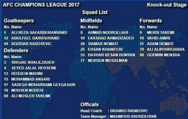 خبر خوش برای پرسپولیسی‌ها/AFC دو بازیکن محروم پرسپولیس را در فهرست بازی با الهلال قرار داد + عکس