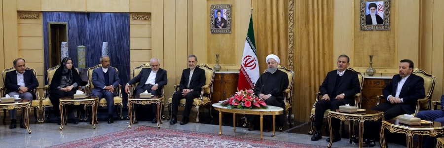 روحانی: ما در منطقه دنبال تعامل و نه تقابل هستیم+عکس و فیلم