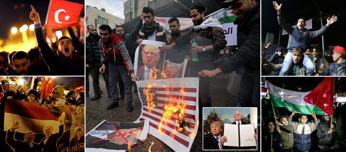 خشم در خاورمیانه؛ آمریکا بنزین روی شعله‌جنگ ریخته/هشدار رهبران جهان به ترامپ+تصاویر