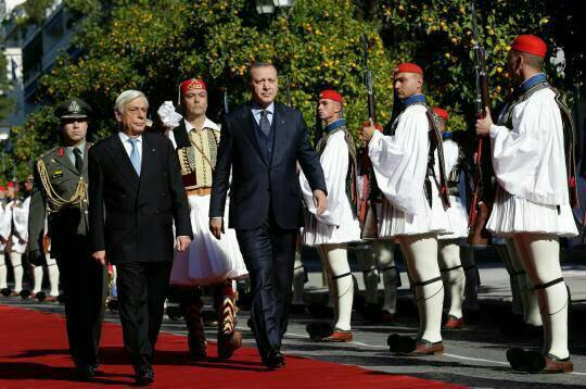 سفر تاریخی اردوغان به یونان+عکس