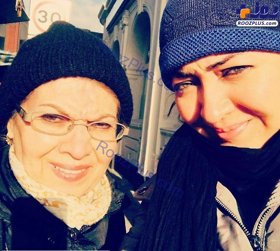 حجاب لندن گردی خانم بازیگر مشهور ایرانی + عکس