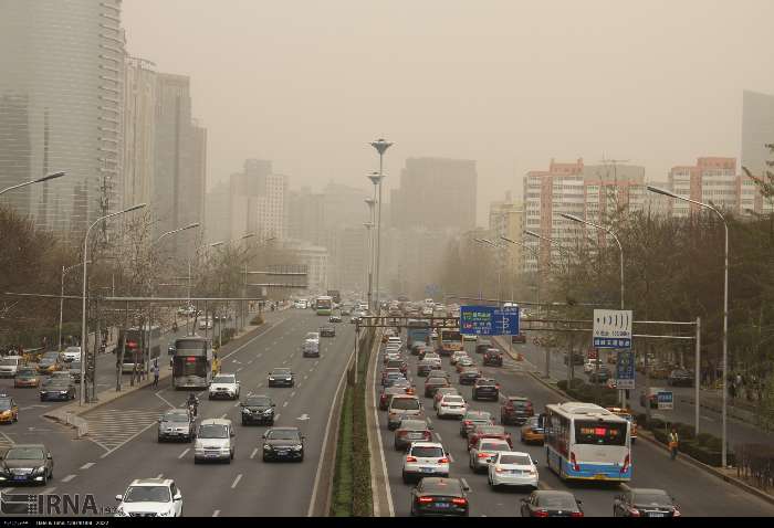 آلودگی هوا در پکن/ عکس