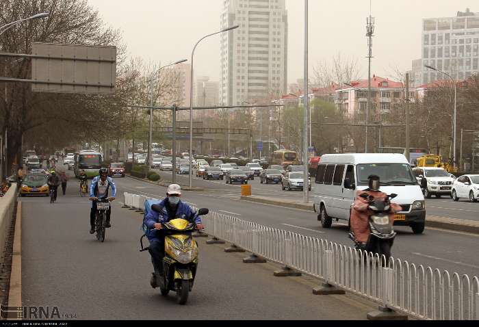 آلودگی هوا در پکن/ عکس