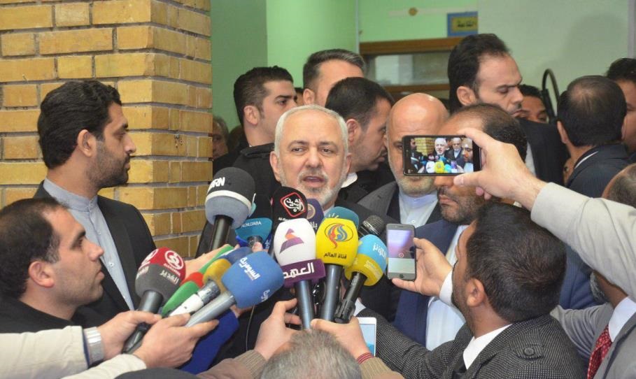 ظریف هشدار داد: پمپئو حق دخالت در ارتباط ایران و عراق را ندارد| روحانی به عراق سفر خواهد کرد