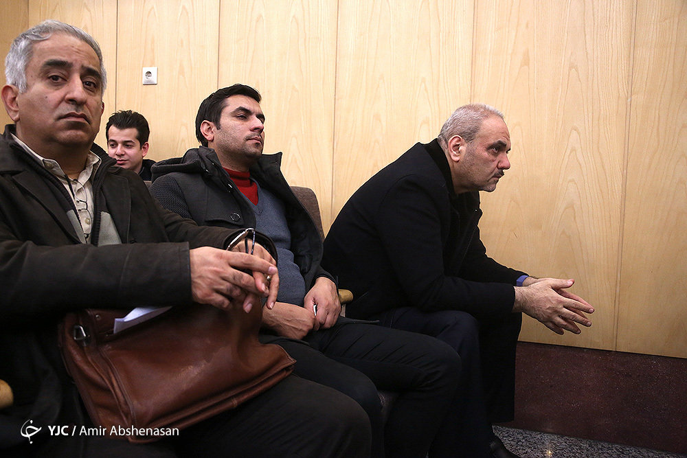 تصاویر | حمید فرخ‌نژاد و جواد خیابانی در مراسم ختم خشایار الوند