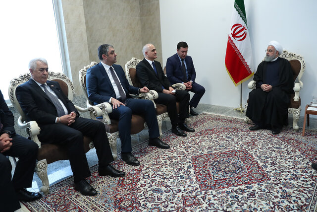جزئیات دیدار وزیر اقتصاد آذربایجان با روحانی+عکس