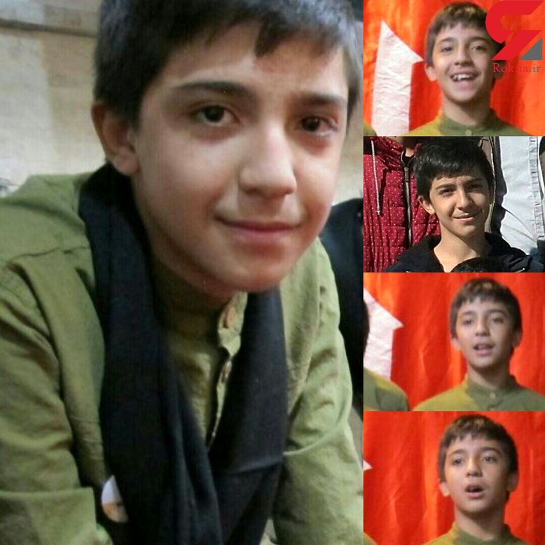 عکس امیر حسین 14 ساله نخستین قربانی چهارشنبه سوری تهران +‌عکس