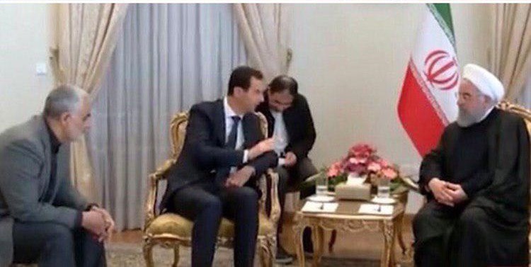 چرا در دیدار بشار اسد با رهبر انقلاب و روحانی، ظریف غایب بود؟