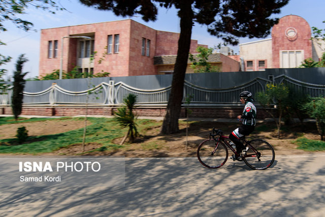 همایش دوچرخه‌سواری بانوان البرزی+عکس