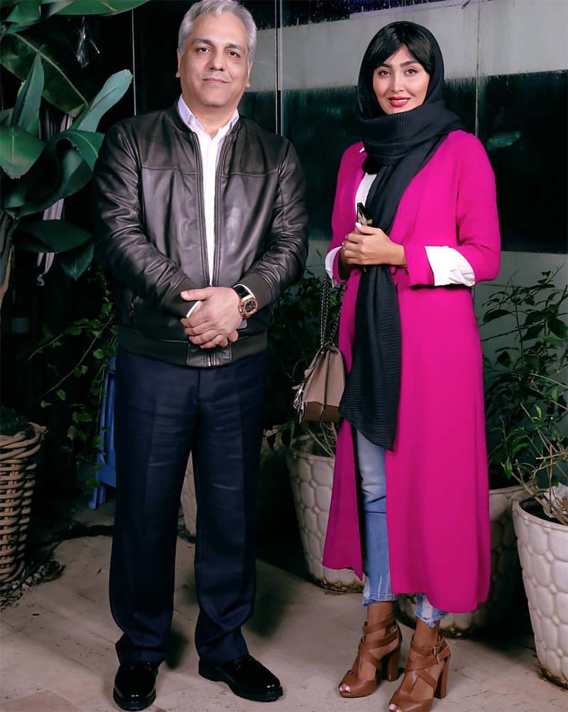 مهران مدیری و مریم معصومی دیشب در یک مراسم + عکس