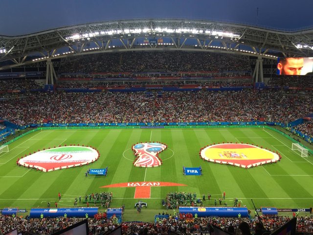 گزارش لحظه به لحظه بازی ایران و اسپانیا