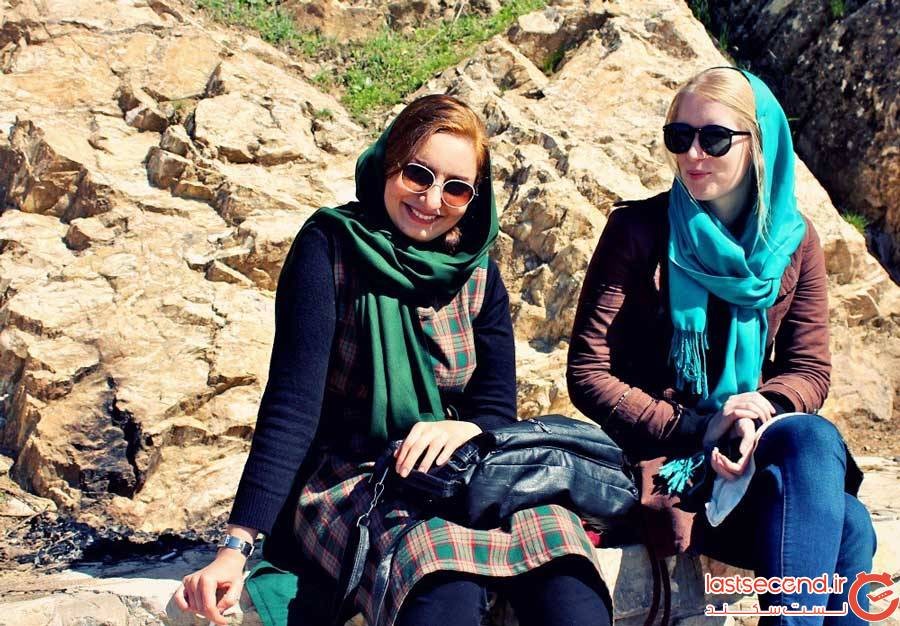 خاطرات عجیب سفر زمینی توریست زن خارجی به کردستان +تصاویر‏