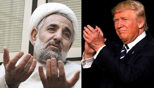 پاس گلی که دلواپس ایرانی به ترامپ داد