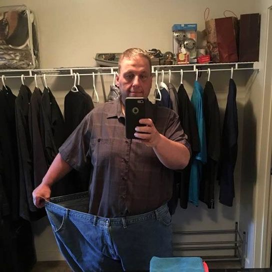 مردی که 100 کیلو وزن کم کرد