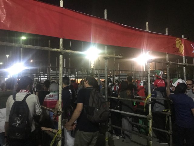 تدابیر امنیتی در ورزشگاه آزادی پیش از آغاز دیدار ایران و پرتغال+تصاویر