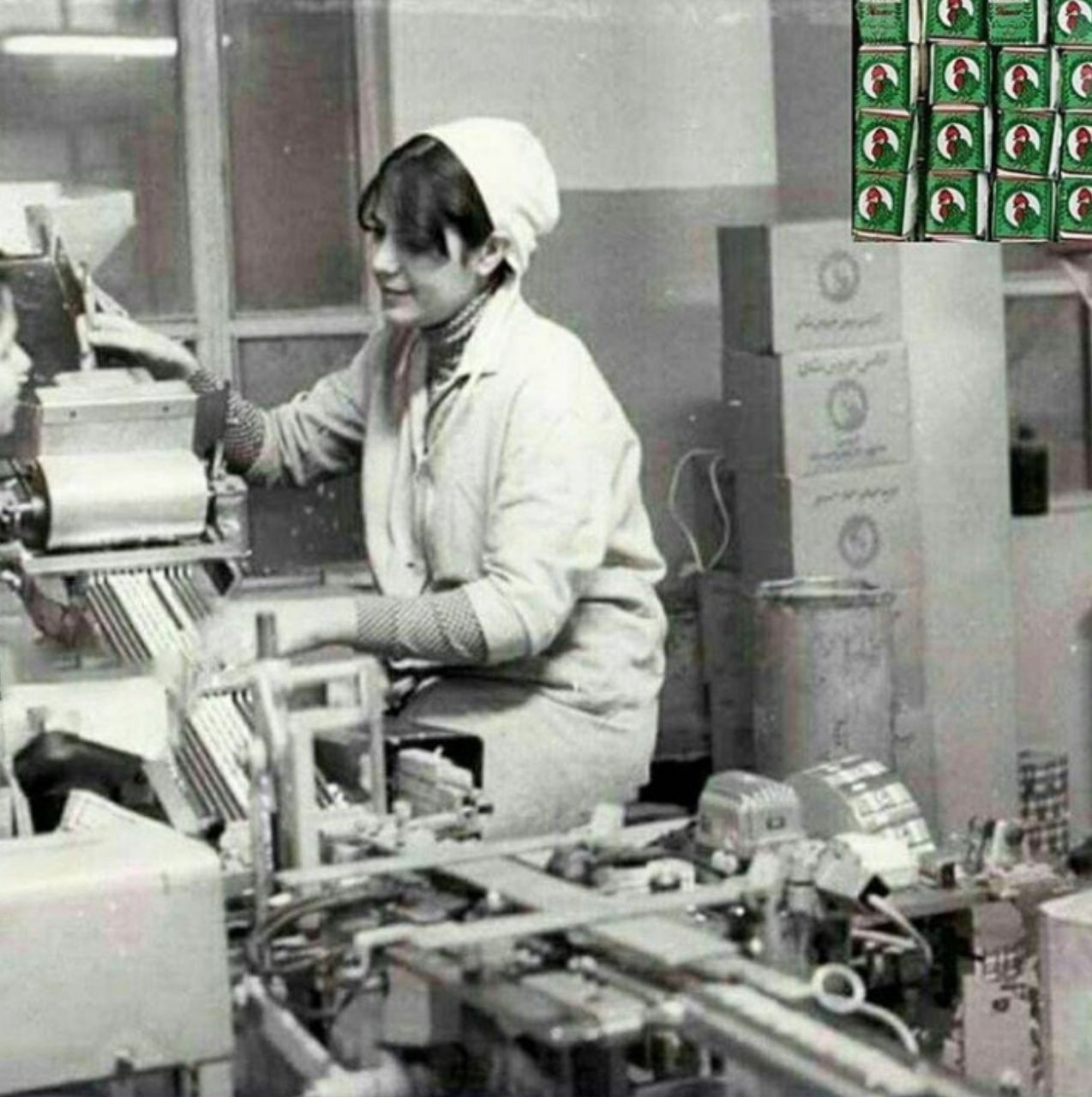 عکس/ کارخانه آدامس خروس در دهه ۵۰