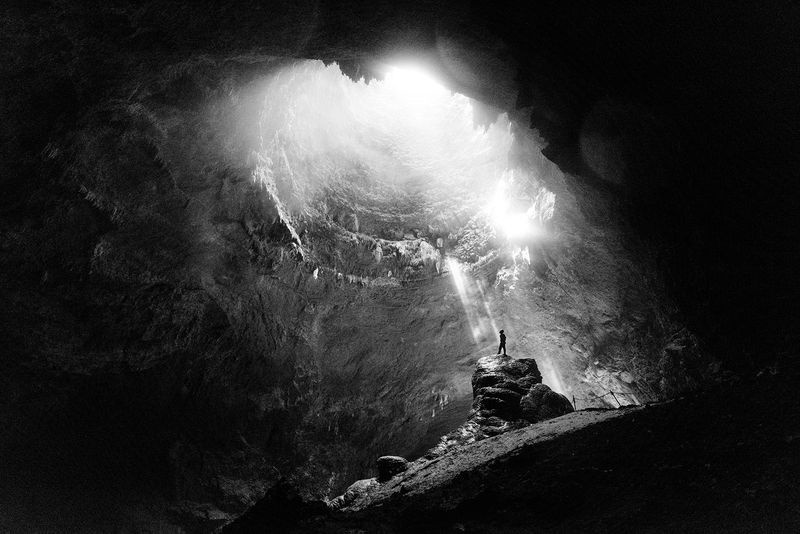 عکس/ جلوه اسرارآمیز یک غار در عکس روز نشنال جئوگرافیک