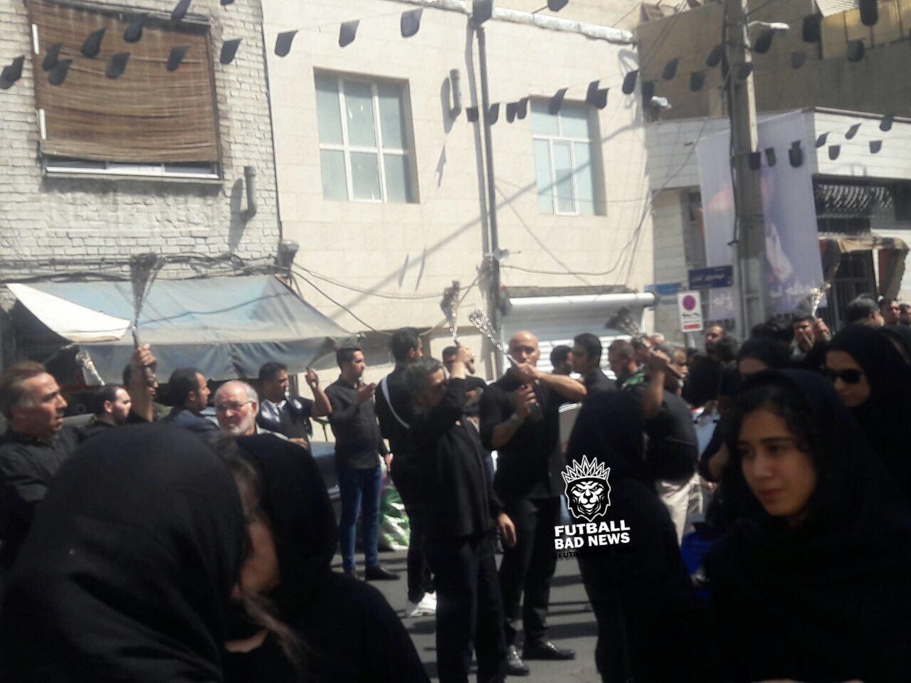 علی منصوریان در کدام محله تهران ظهر عاشورا زنجیر می‌زند؟/عکس