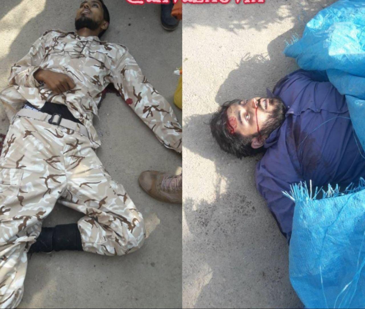 اولین تصویر منتشر شده از دو عضو گروهک تروریستی الاحواز