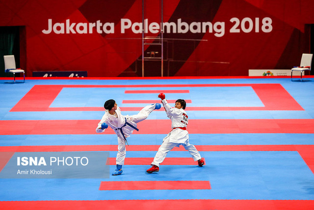 رزیتا علیپور نایب قهرمان بازی‌های آسیایی شد/ پایان کار کاراته در روز دوم با ۳ نقره+تصویر