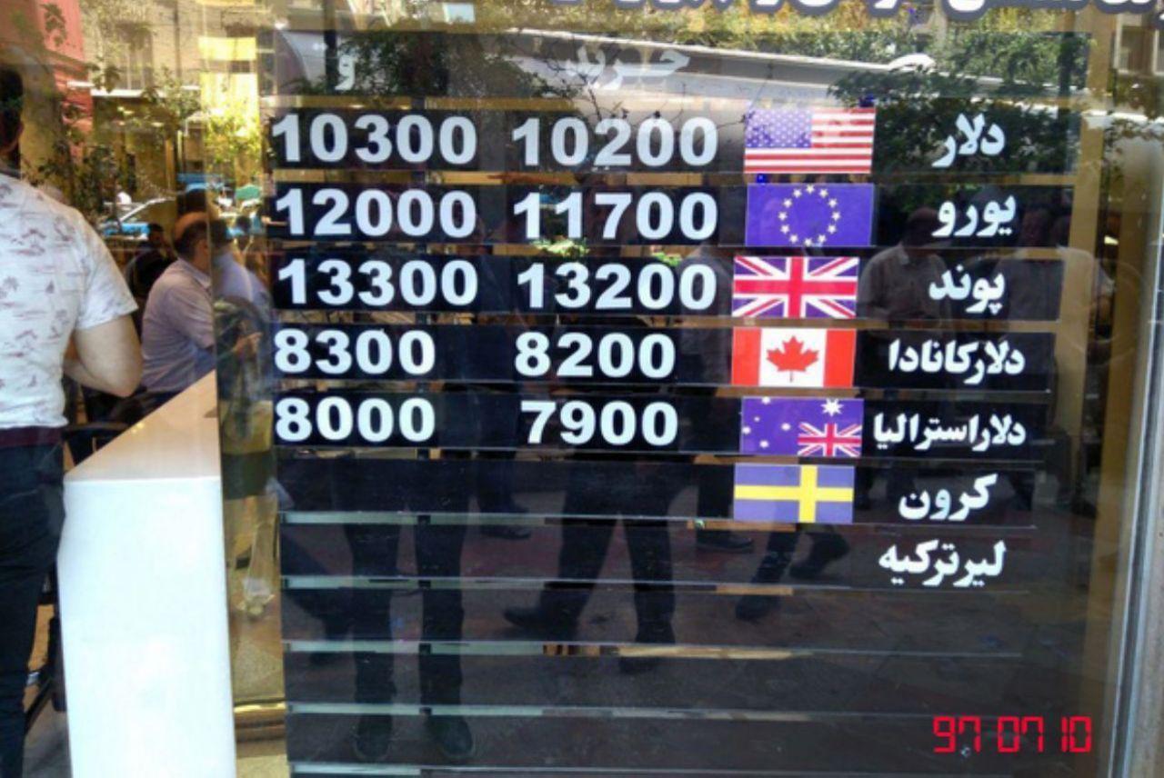 قیمت خرید دلار در تهران: 8000 تومان| هجوم مردم به بازار برای فروش ارز+تصاویر