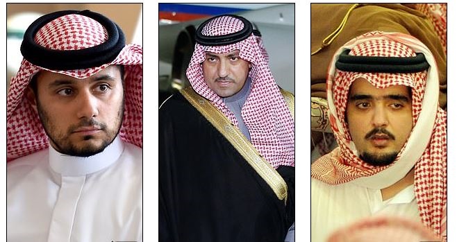 4 شاهزاده سعودی که اکنون پشت میله های زندان بسر می برند/ عکس