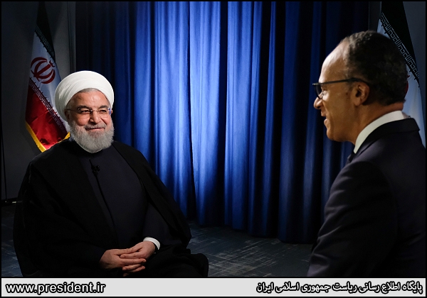 روحانی در گفت‌وگو با شبکه تلویزیونی ان.بی.سی آمریکا: برنامه‌ای برای دیدار با ترامپ ندارم/برای کاهش تنش بین ایران و آمریکا مدل‌هایی وجود دارد