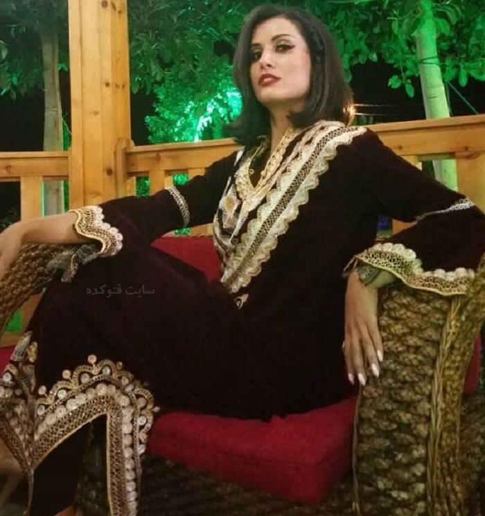 لباس بانوی هنرپیشه عرب قبل از حضور در ایران سوژه شد ! + عکس