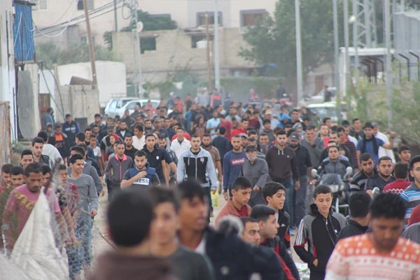 پنج فلسطینی در راهپیمایی بازگشت شهید شدند+عکس