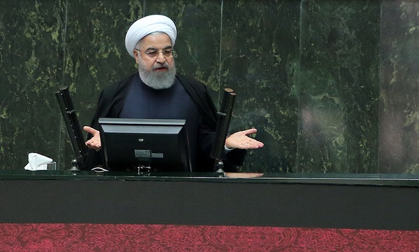 روحانی: اینکه گفته شود ابرتورم داریم، دروغ است| ذخایر ارزی کشور از تمام سال‌های گذشته بیشتر است